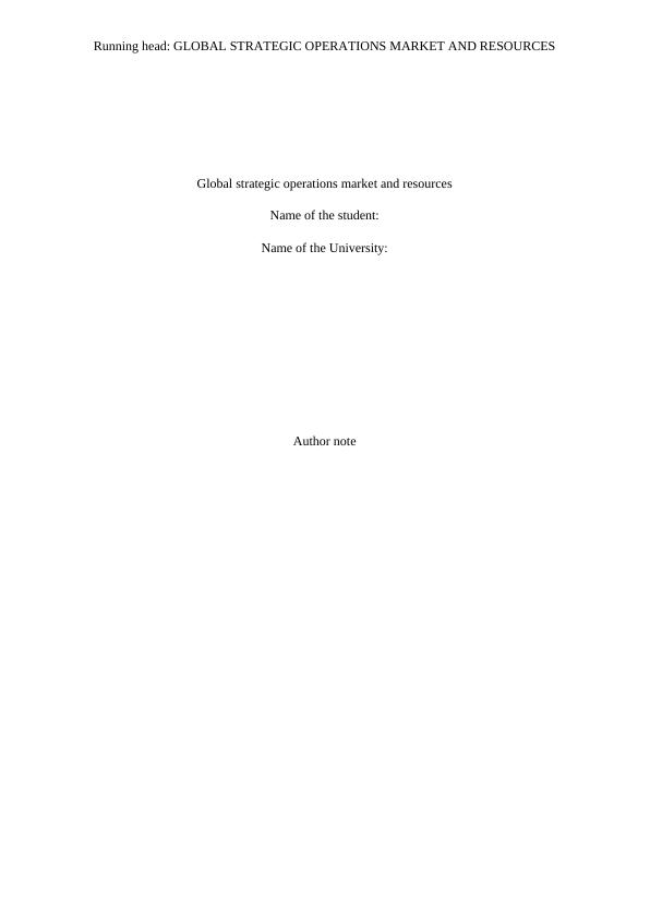 Evaluation of Performance Objective in Tesco PLC