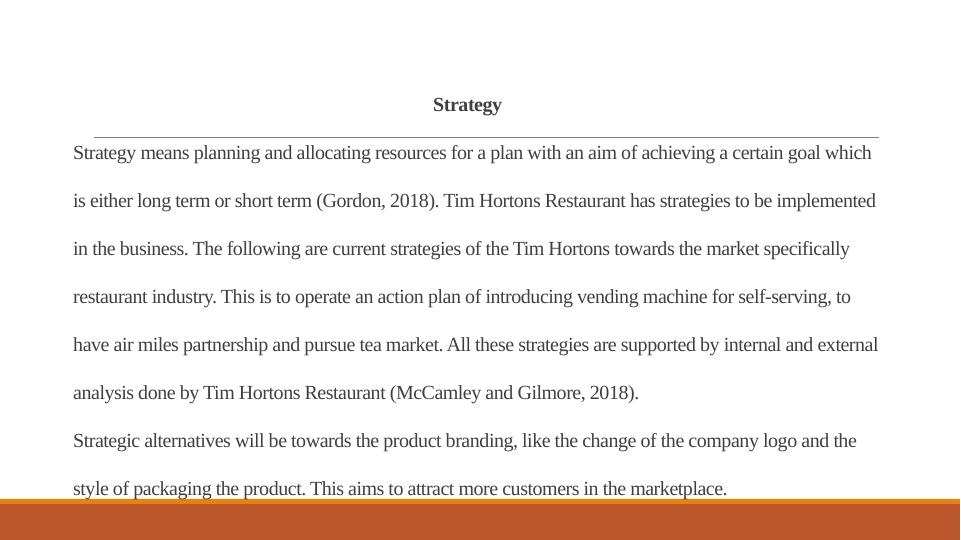 Strategies for Tim Hortons Restaurant: Market, Segmentation, and Implementation_2