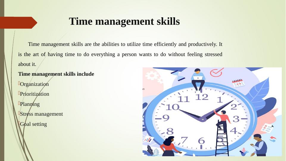 Importance of Time Management and Motivational Skills