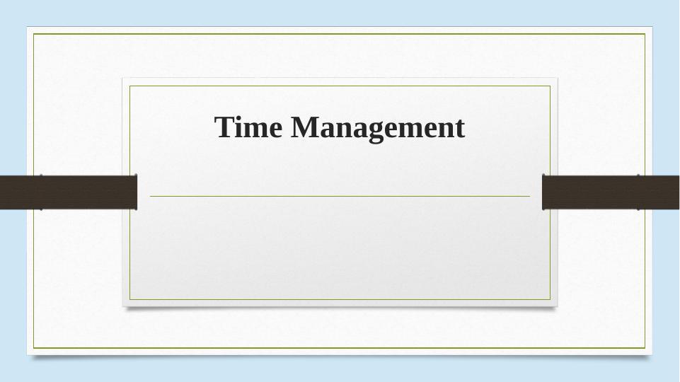 Effective Time Management: Tips, Importance and 3 Ps - Desklib