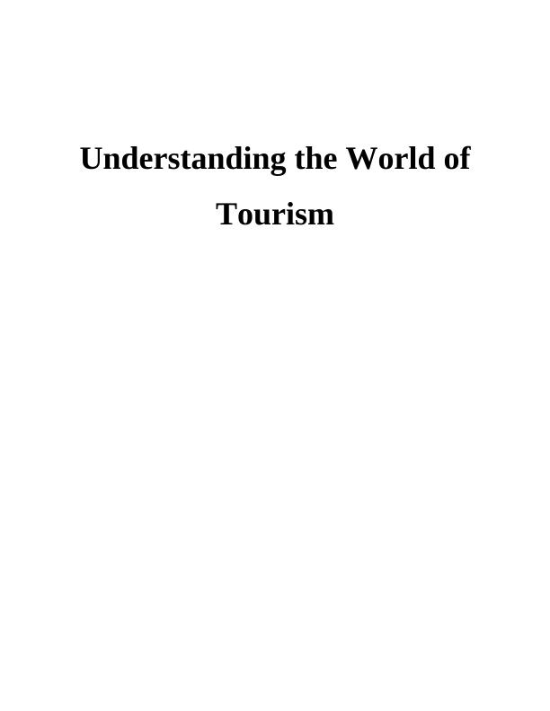 development of contemporary tourism essay