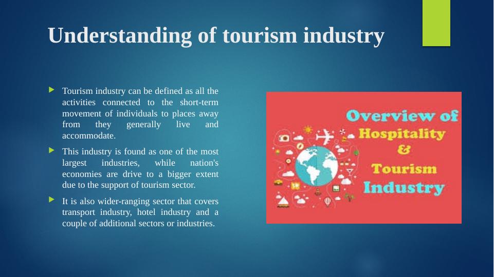 Understanding Tourism Industry Importance, Challenges and Future