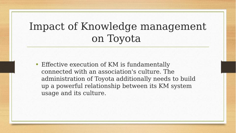 Knowledge Management Systems and Information Systems in Toyota Motors_4