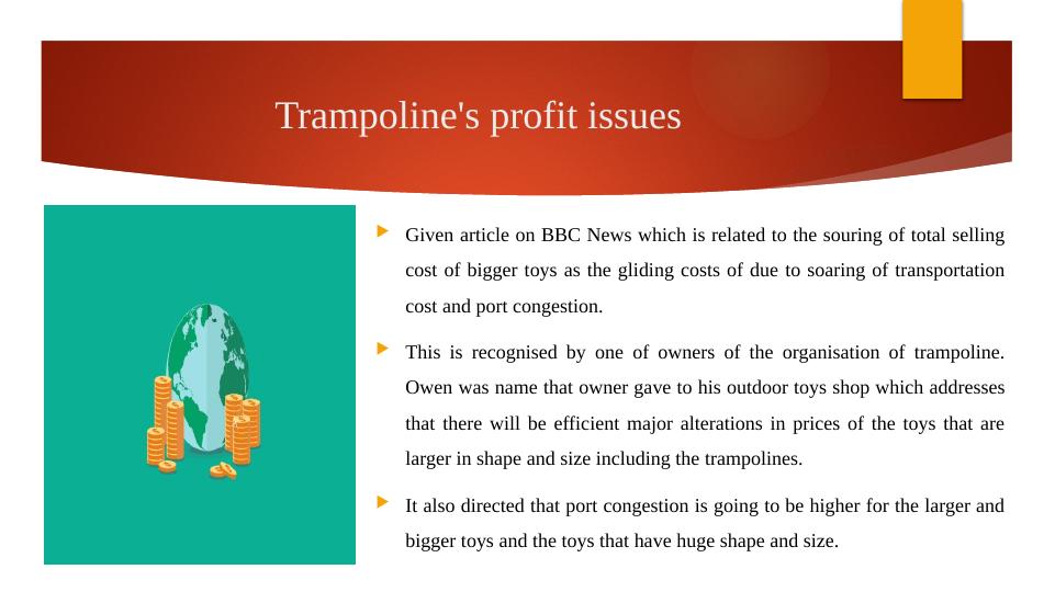 Impact of Trampoline's Profit Issues on Demand and Supply: A Microeconomic Analysis_4