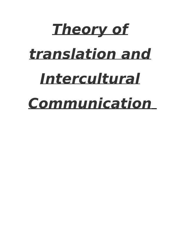 empirical research in translation and intercultural studies