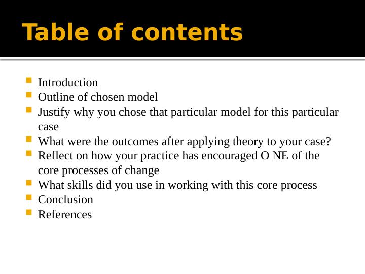 TransTheoretical Model of Intentional Behavior Change (TTM) for