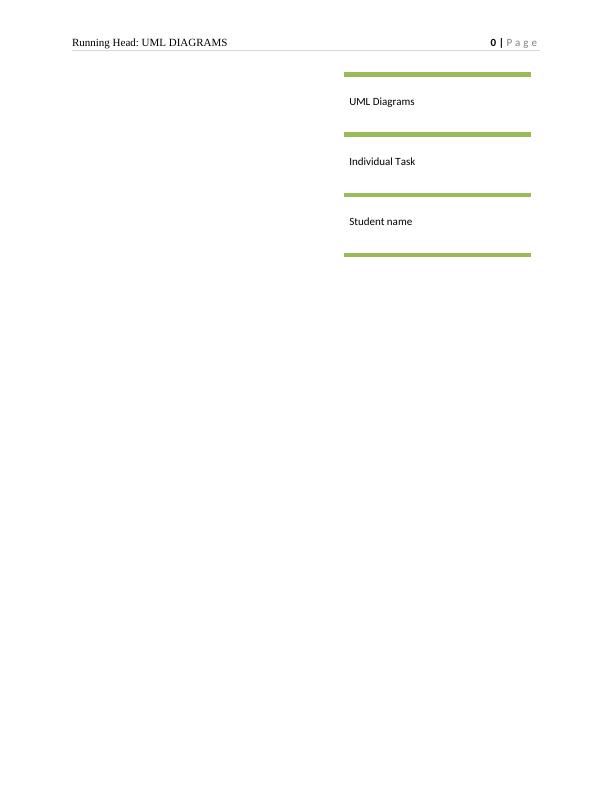 UML Diagrams for Record New Tour Use Case - Desklib