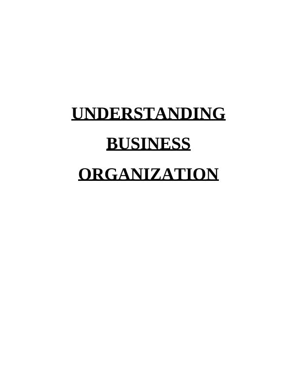 Understanding Business Organization: Virgin Atlantic Case Study_1