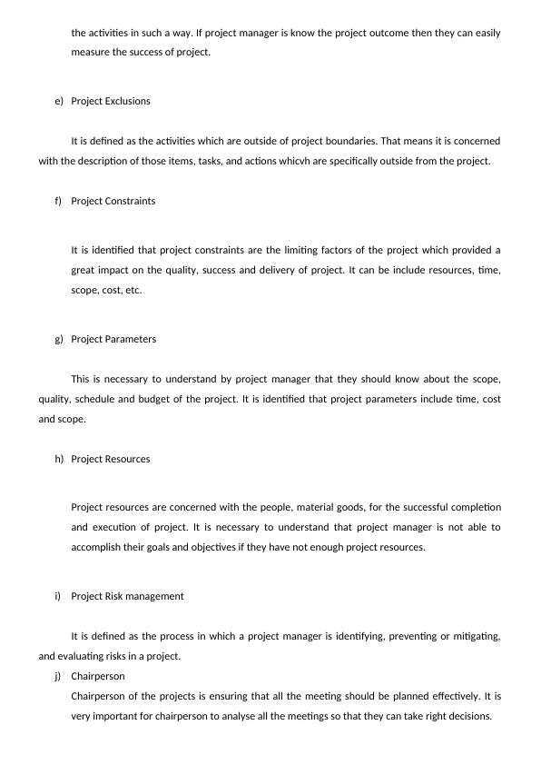 Undertake Project Work: Case Study and Project Plan - Desklib