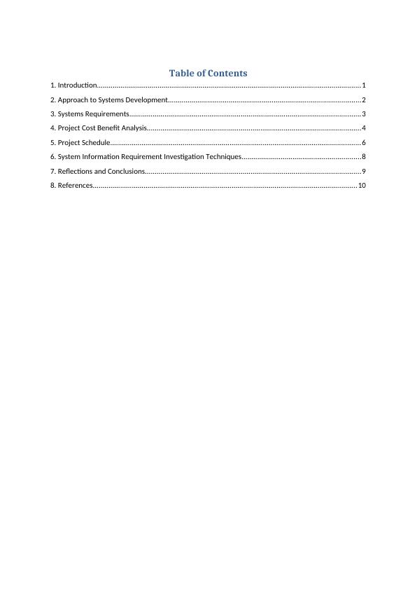 Automated System Development Plan for UNICEF Child Care | Desklib