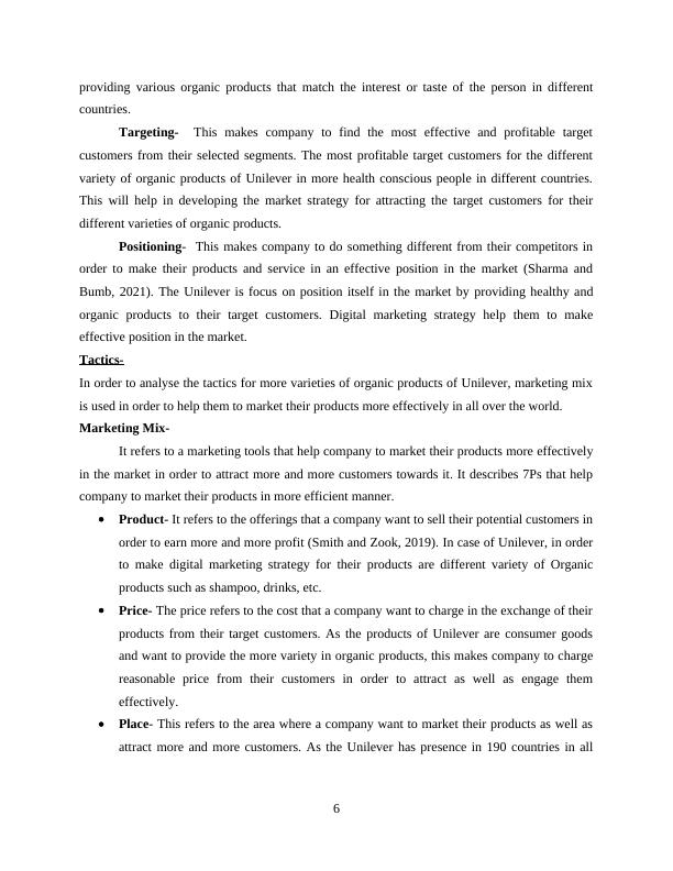 Digital Marketing Strategy for Unilever: A SOSTAC Framework Analysis