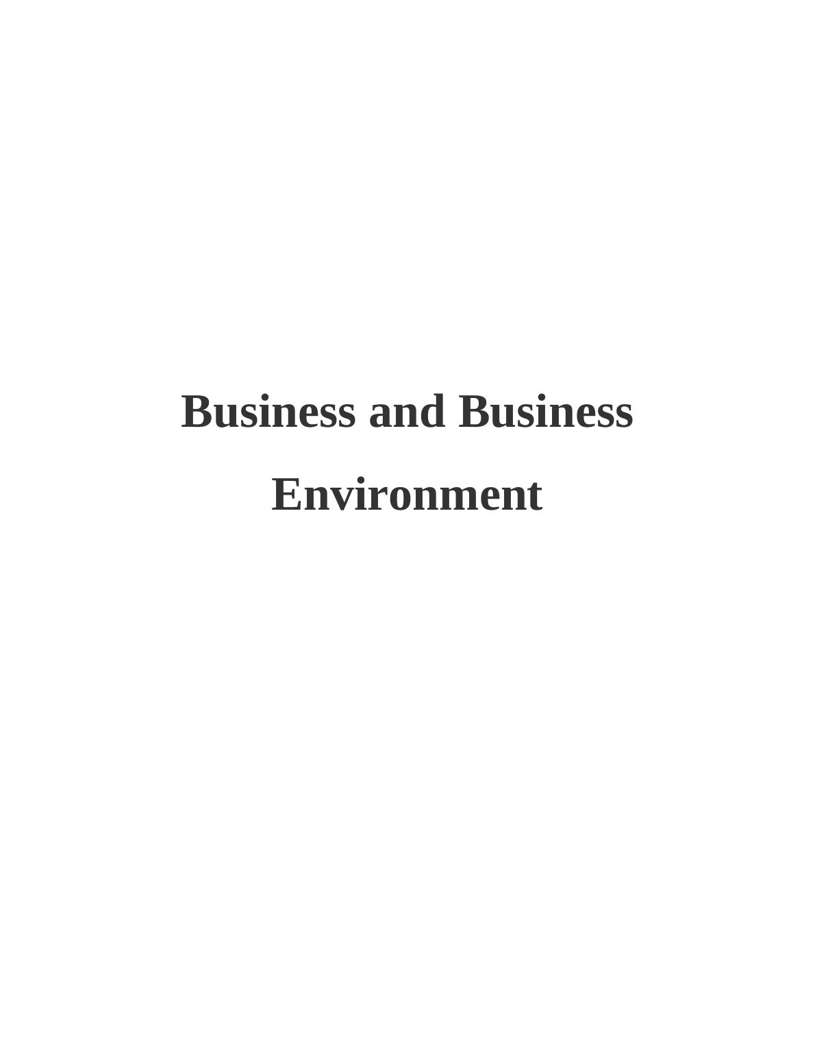 Unilever: Macro and Micro Environmental Factors Analysis