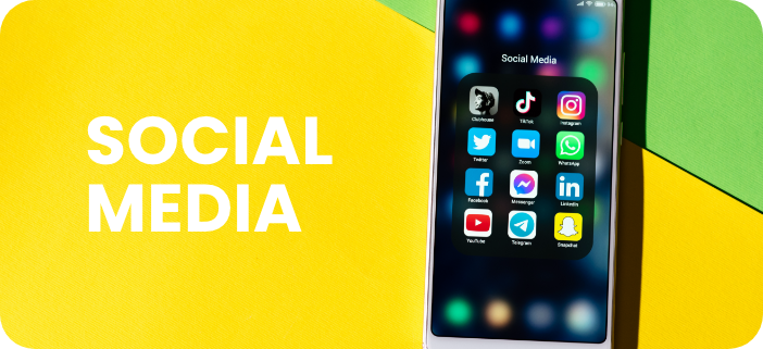 tools icons majorly used for social media 