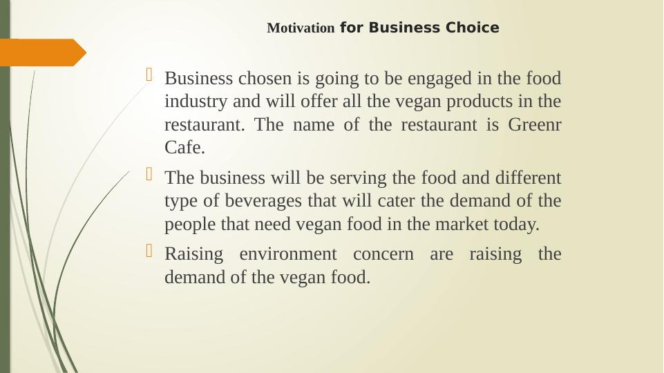 Business Plan for Vegan Restaurant - Greenr Cafe_3
