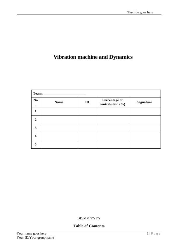 Vibration Machine and Dynamics: A Study on Vehicle Suspension and Car Body_2