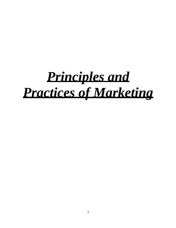 Principles and Practices of Marketing for Virgin Active: A Study_1