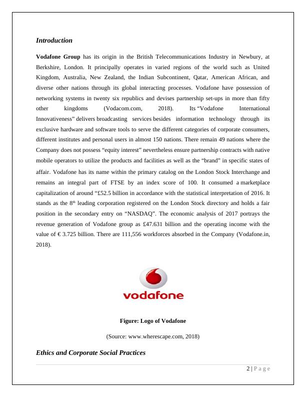 Ethics and Corporate Social Responsibility of Vodafone: A C.A.S.E. Approach_2