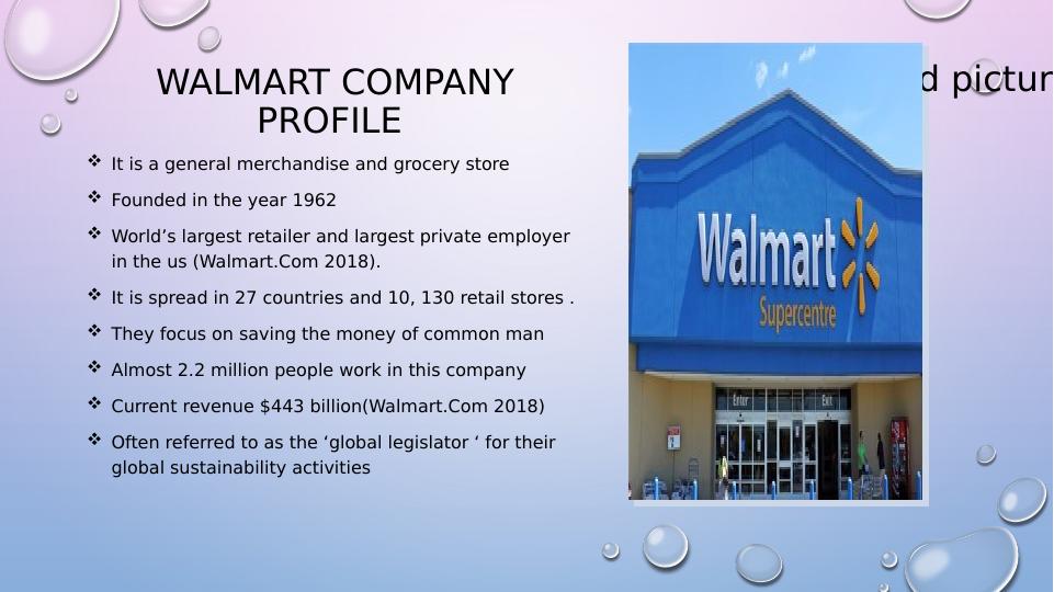 walmart csr case study