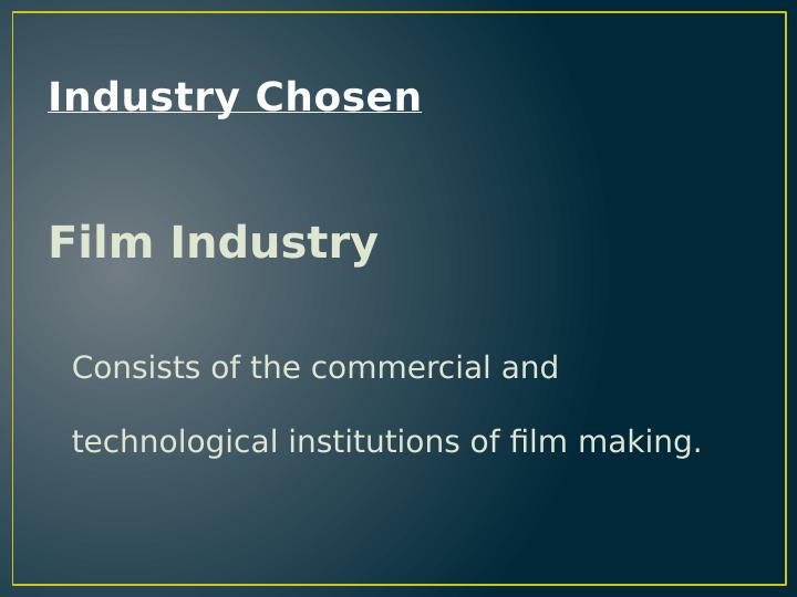 Strategic Management in the Film Industry: A Case Study of The Walt Disney Company_2