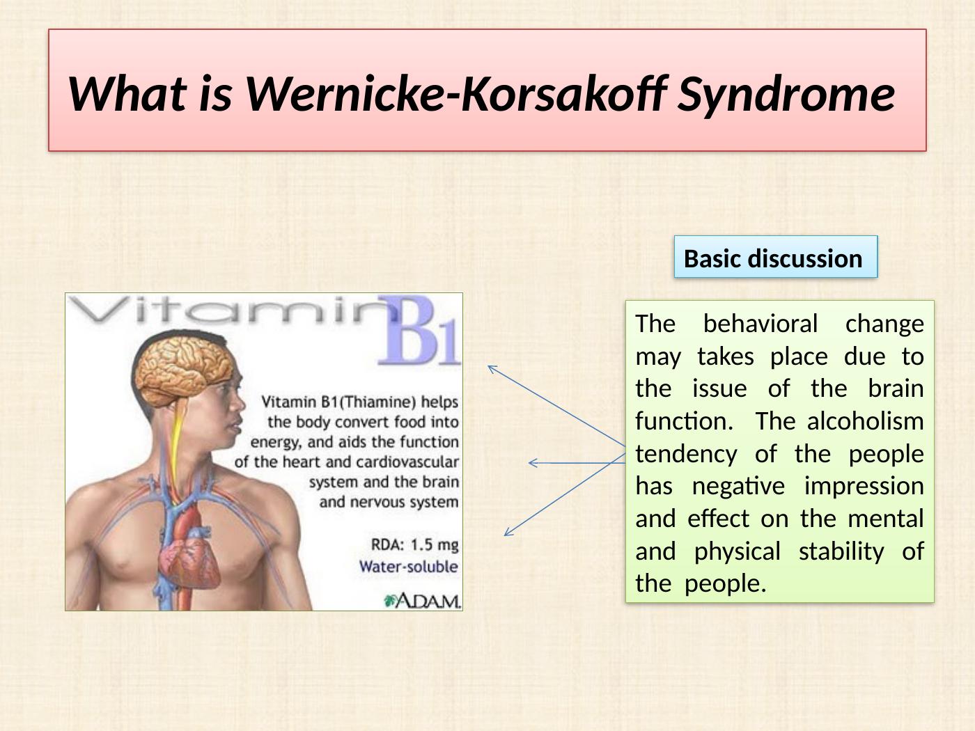 Wernicke-Korsakoff Syndrome: Causes, Symptoms, and Treatment