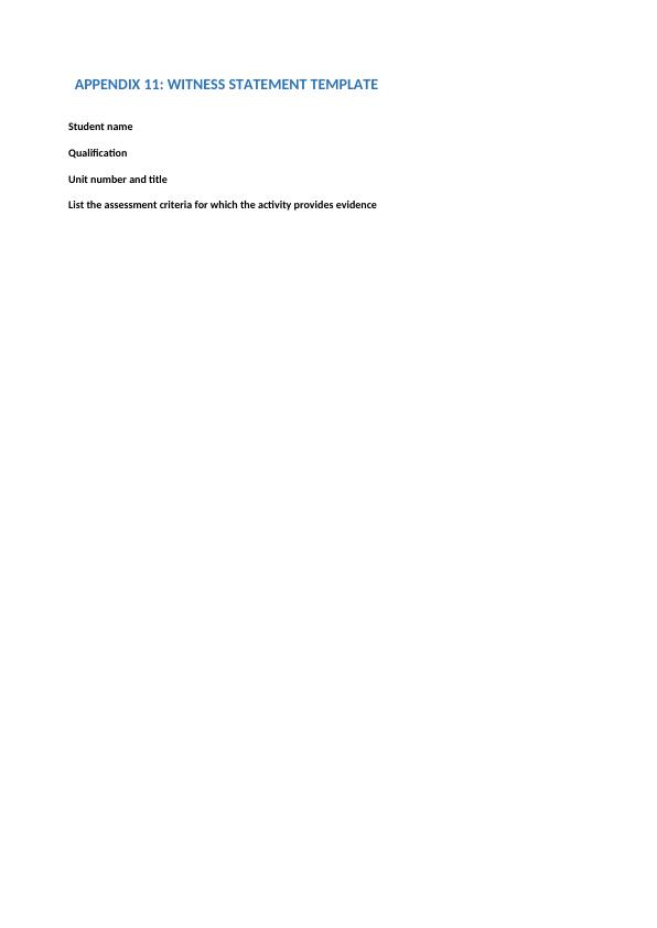 Witness Statement Template for Health Care Professionals_1