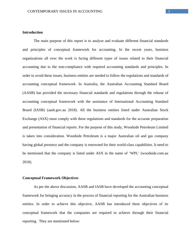 Compliance of Woodside Petroleum with AASB Conceptual Framework_4