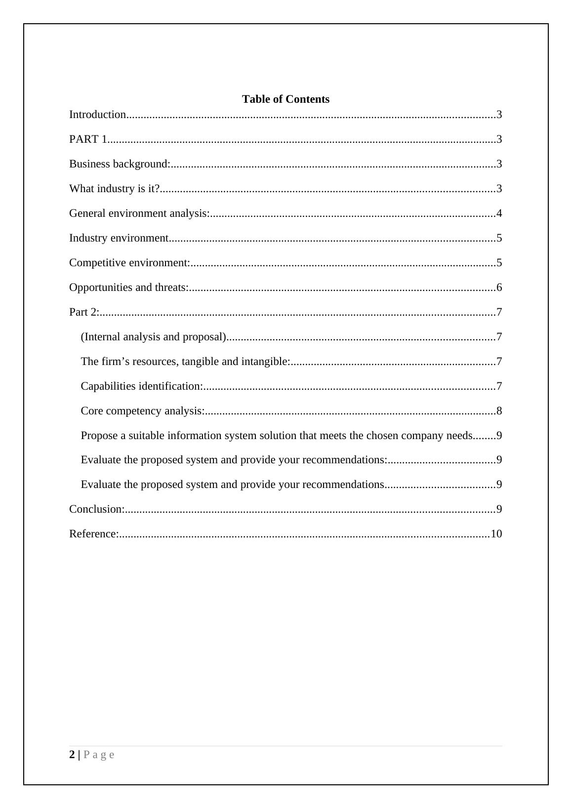 Woolworths Analysis: External and Internal Environment Evaluation