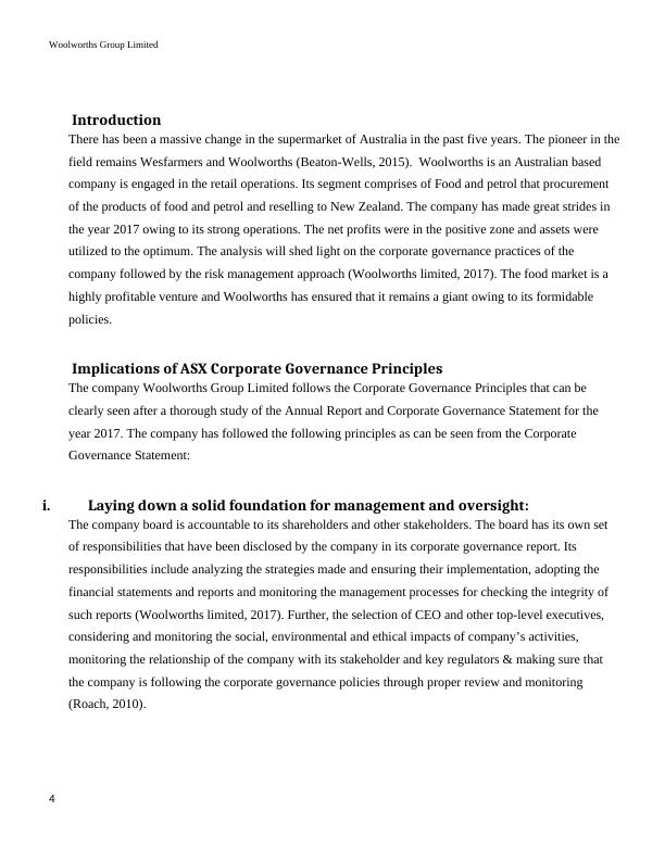 Implications of ASX Corporate Governance Principles for Woolworths Group Limited_4