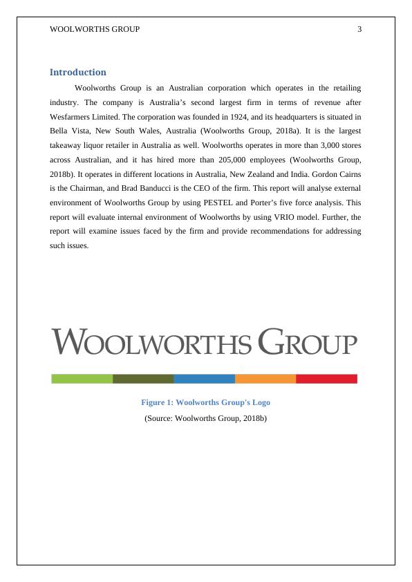 Strategic Management of Woolworths Group_4