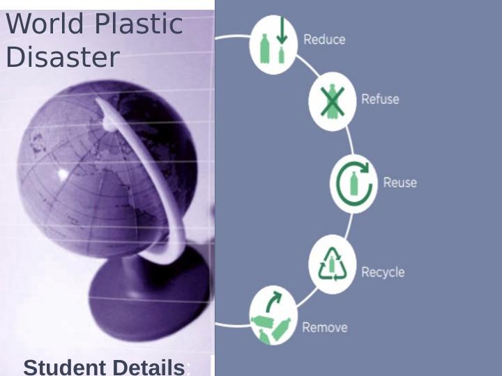 World Plastic Disaster: Addressing as a Global Issue_1