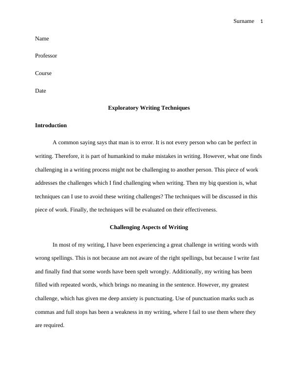 Exploratory Writing Techniques_1