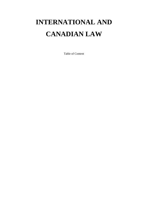 Youth Criminal Justice Act in Canada Effectiveness and Relevance