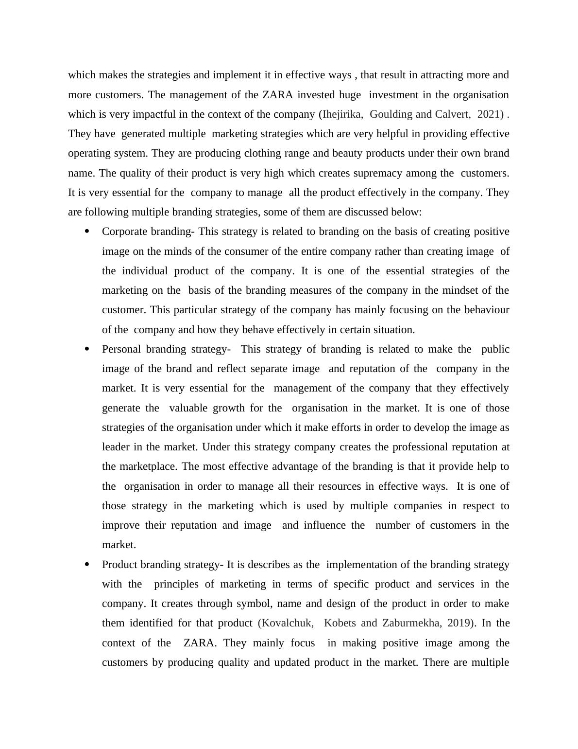 Branding Strategy and Positioning of ZARA A Marketing Report