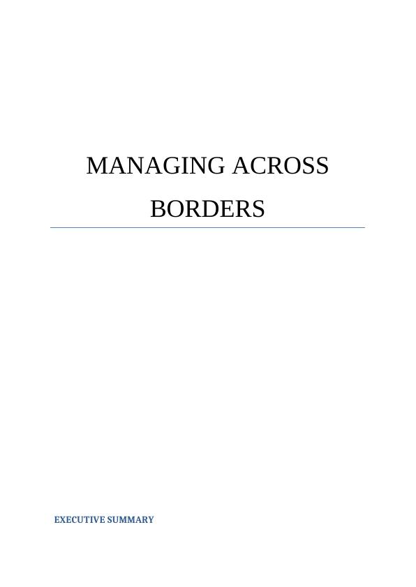Managing Across Borders: Zara's Expansion in Asia_1