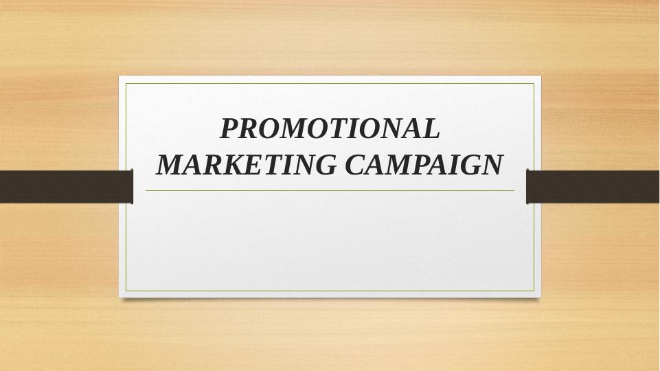 Marketing, Communication & Branding: Promotional Marketing Campaign for Zara_1
