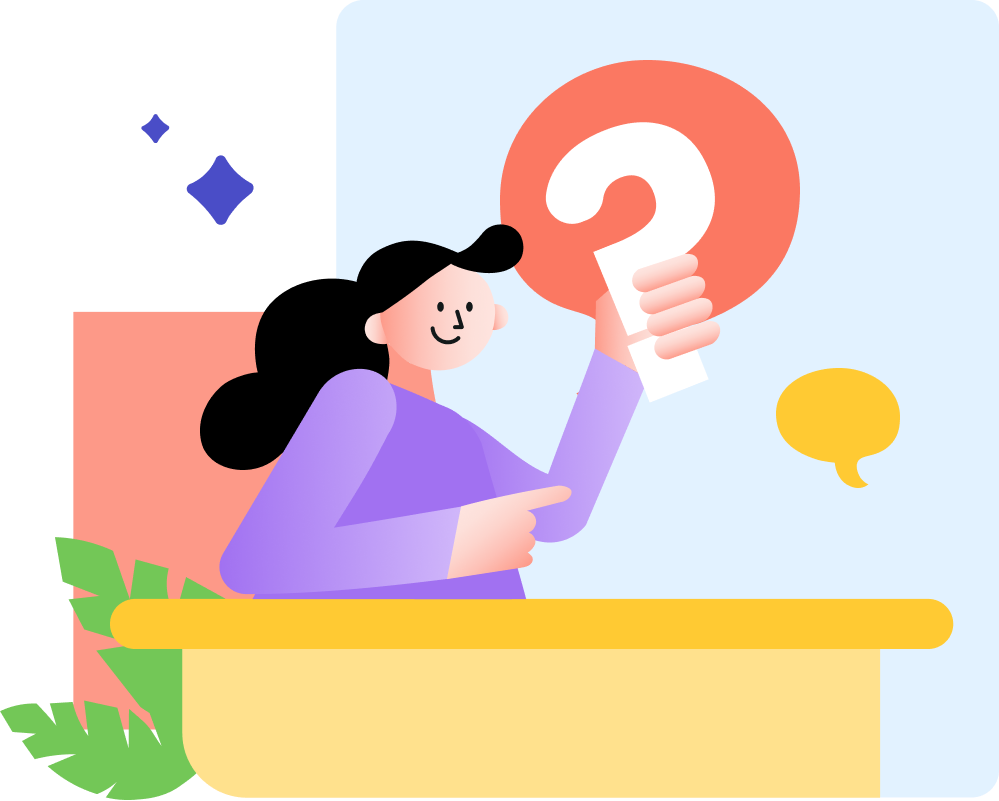 ask a question illustration